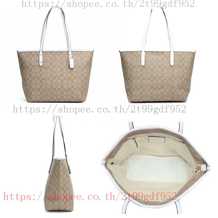 แท้-พร้อมส่ง-coach-36876-โค้ชแท้-กระเป๋าสะพายกระเป๋าเป้ผู้หญิง-ความจุสูง-กระเป๋าสะพายข้างกระเป๋าท๊อต-รับประกันหนึ่