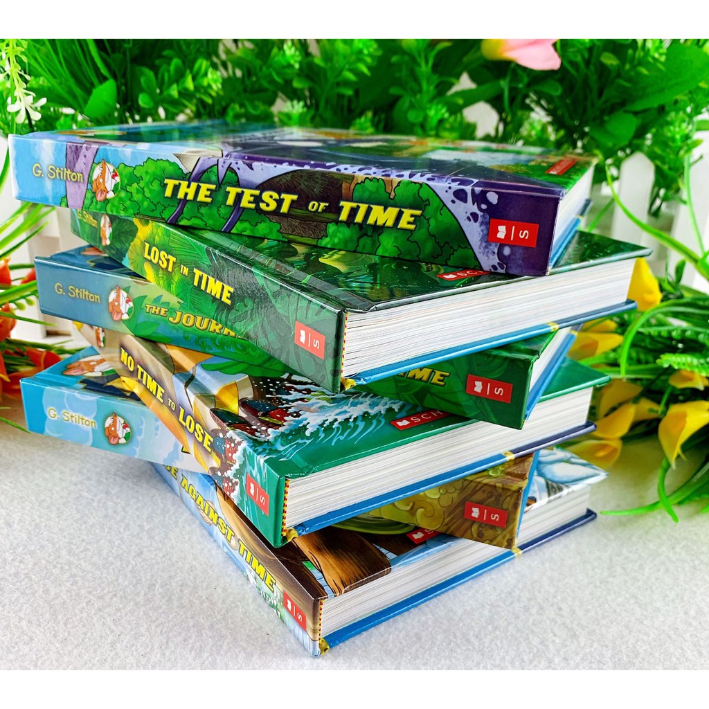พร้อมส่ง-ชุด-6-7เล่ม-geronimo-stilton-journey-through-time-series-6-books-ปกแข็ง-กระดาษมันอย่างดี-จาก-scholastic
