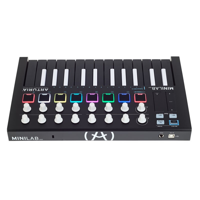 arturia-minilab-mkii-inverted-edition-midi-keyboard-ขนาด-25-คีย์-แบบพกพา-รับประกันศูนย์-1-ปี