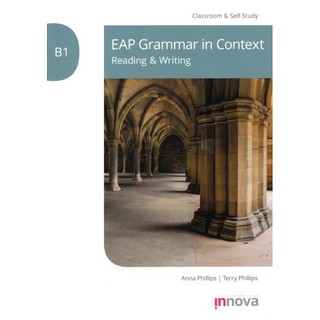 DKTODAY หนังสือ EAP GRAMMAR IN CONTEXT READING &amp; WRITING B1