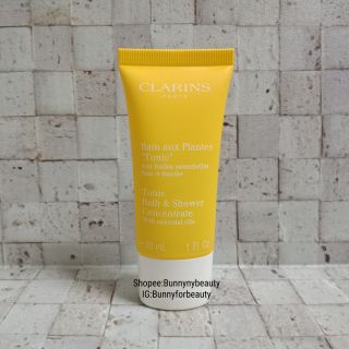 Clarins Tonic Bath &amp; Shower Concentrate With Essential Oils 30 ml 