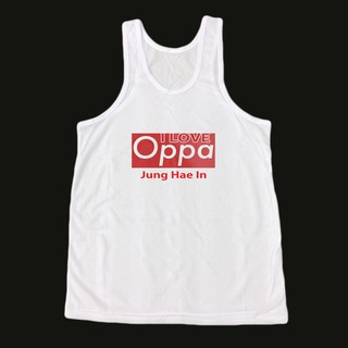 เสื้อแขนกุด เสื้อกล้ามกีฬา ฮิปฮอป ติ่งเกาหลี ซีรี่ส์เกาหลี ดาราเกาหลี OPPA Jung Hae In