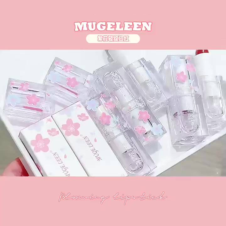 พร้อมส่ง-muge-leen-ลิปสติก-เนื้อแมตต์กํามะหยี่-ใส-กันน้ํา-ไม่ติดถ้วย