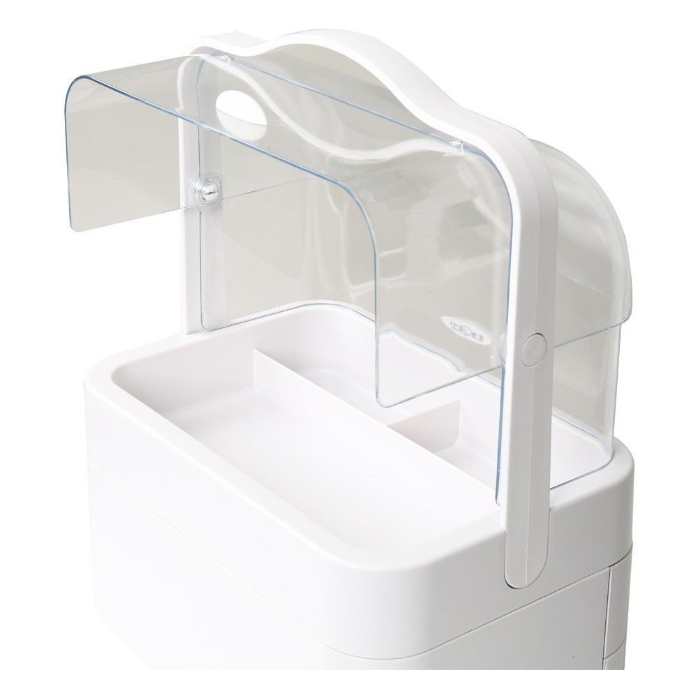 กล่อง-make-up-stacko-29-8x20-4x39-5-ซม-สีขาว-กล่องเก็บเครื่องสำอาง-stacko-ผลิตจากพลาสติกคุณภาพดี-เนื้อหนา-แข็งแรงทนทาน