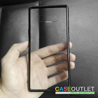 เคส ซัมซุง Samsung Note9 | Note8 แข็งใส ขอบยาง ขอบนิ่ม มีหลายสี
