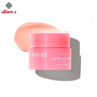 (ของแท้/พร้อมส่ง)LANEIGE Lip Sleeping Mask 3g. มาสก์ปากชมพู (รับเราชนะ/ม33)