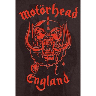 โปสเตอร์ Motorhead มอเตอร์เฮด วง ดนตรี ร็อก อังกฤษ รูป ภาพ ติดผนัง สวยๆ ภาพติดผนัง poster 34.5x23.5นิ้ว(88x60ซม.ประมาณ)