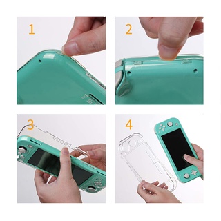 ภาพขนาดย่อของภาพหน้าปกสินค้าData FROG Nintendo Switch Lite เกมคอนโซล ฝาครอบเต็มรูปแบบ เคสคริสตัล กันลื่น เคสป้องกัน NS Lite อุปกรณ์เสริม จากร้าน datafrog2.th บน Shopee ภาพที่ 3