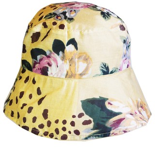 ATIPA หมวกปีกสั้นแทนร่มกราฟฟิก ฺBoho Chic Style