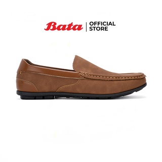 ภาพขนาดย่อของภาพหน้าปกสินค้าBata บาจา รองเท้าคัทชู รองเท้าหุ้มส้น รองเท้าลำลองชายแบบสวม Moccasin สำหรับผู้ชาย รุ่น INUCK สีน้ำตาล 8514331 จากร้าน bata_officialstore บน Shopee