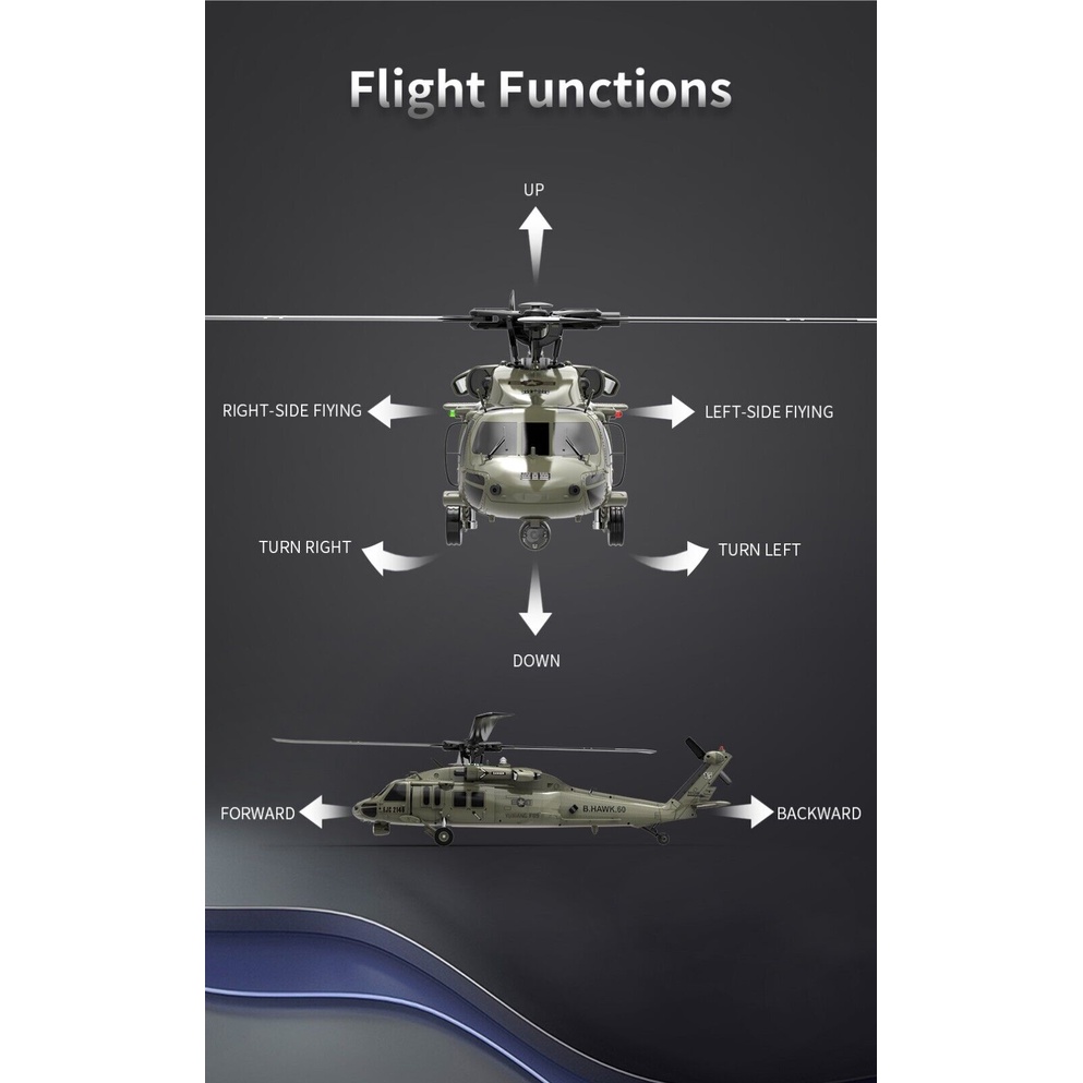 yxznrc-f09-เฮลิคอปเตอร์บังคับวิทยุ-สเกล-1-47-uh60-hawk-6ch-3d-rtf-มือซ้าย