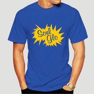 เสื้อครอปสายฝอ - ฤดูร้อนพรีเมี่ยม Top Soul Glo แฮร์เจลมาอเมริกา 1980Ss เสื้อยืดที่สะดวกสบาย