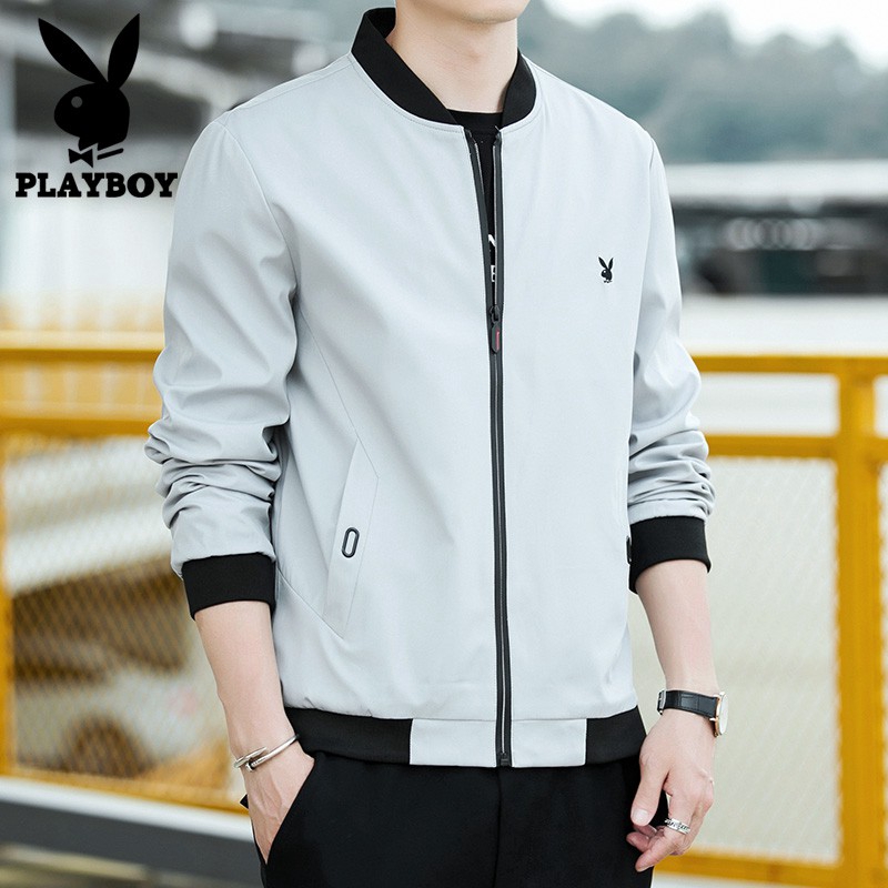 PLAYBOY 2024 Fashion New Joker Casual Light Jacket Outdoor Jacket M 4XL Shopee Thailand