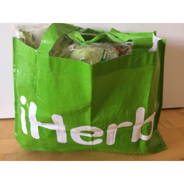 iherb-grocery-tote-bag-extra-large-ถุงใส่ของ-iherb-ถุงลดโลกร้อน