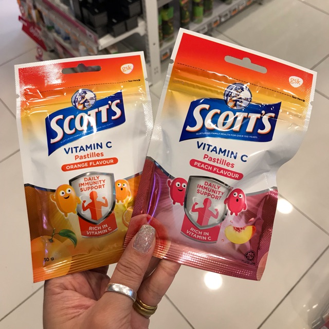 Scott’s วิตามินซี Vitamin C Gummy Shopee Thailand