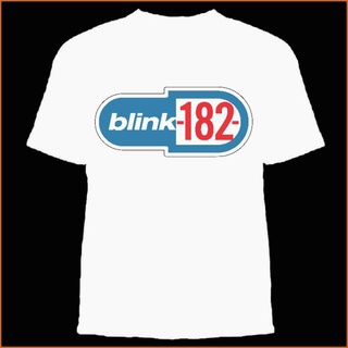 เสื้อยืดผ้าฝ้ายพิมพ์ลายเสื้อยืด ผ้าฝ้าย พิมพ์ลาย BLINK 182 DF12HJ24469 สําหรับผู้ชาย