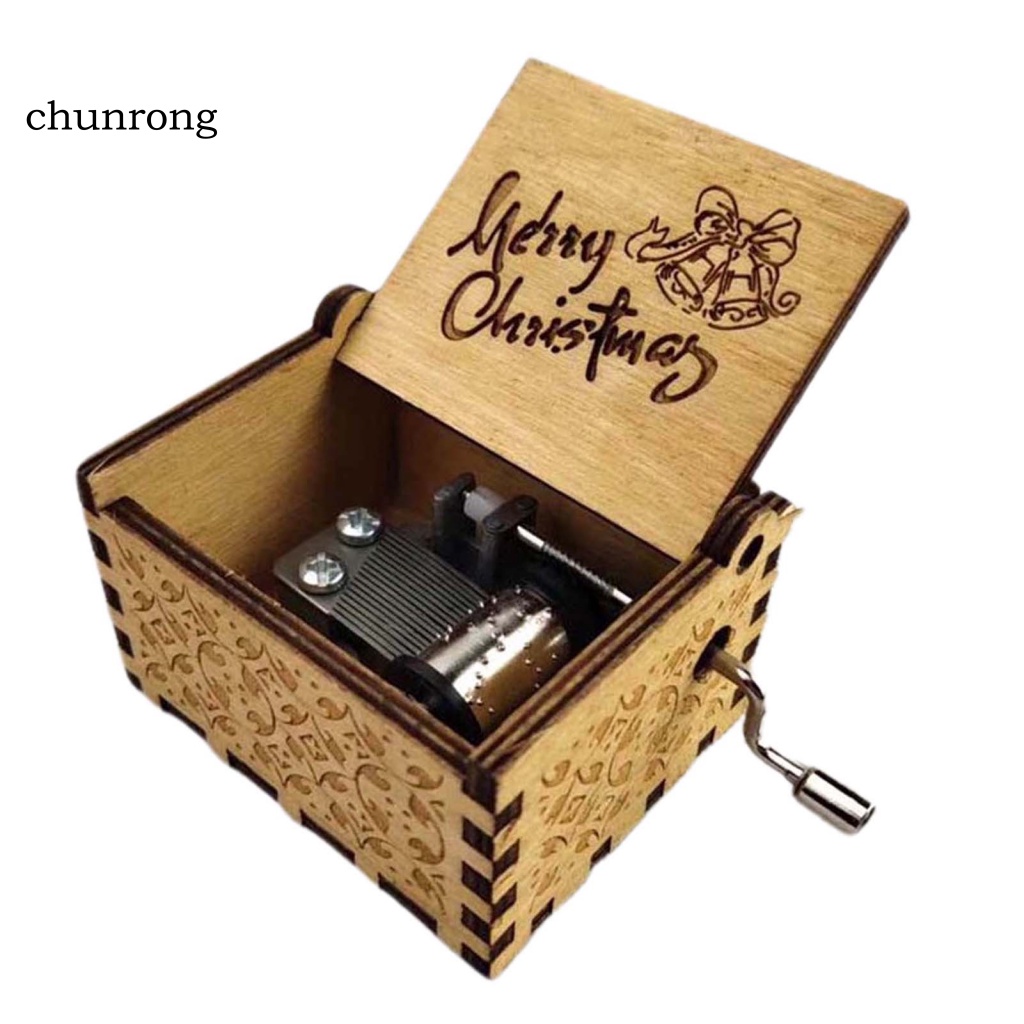 chunrong-กล่องดนตรีไม้แกะสลัก-ขนาดเล็ก-แบบพกพา-สไตล์วินเทจ-ของเล่นสําหรับเด็ก
