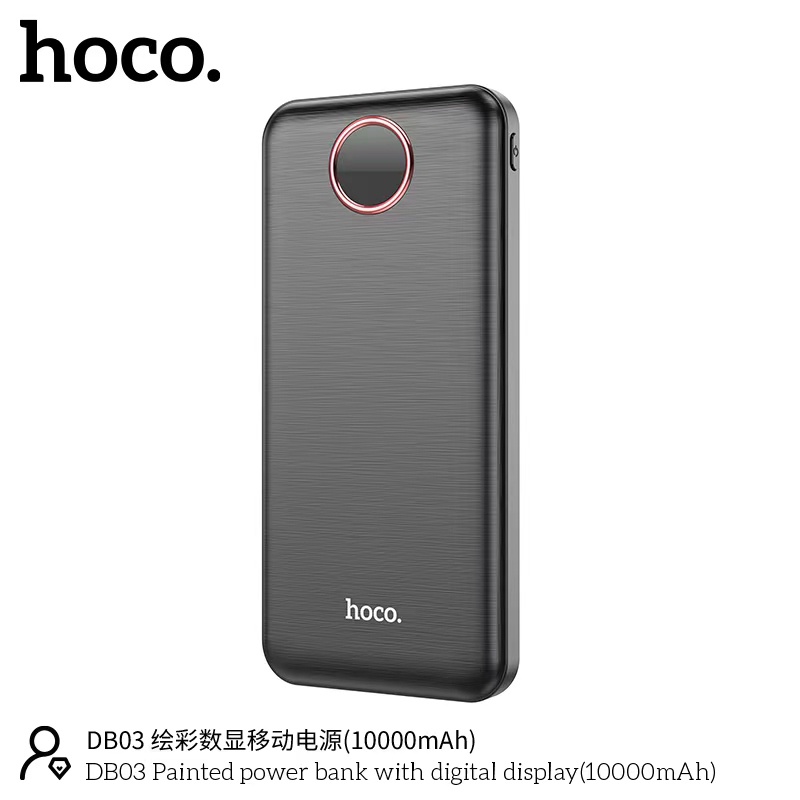 hoco-db03-แบตสำรอง10000mah-3-input-พร้อมled-รุ่นใหม่-ล่าสุด-ของแท้100-พร้อมส่ง