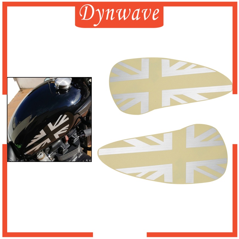 dynwave-สติ๊กเกอร์ติดถังน้ํามันซ้ายและขวาสําหรับ-triumph-t100-t120-สีทอง