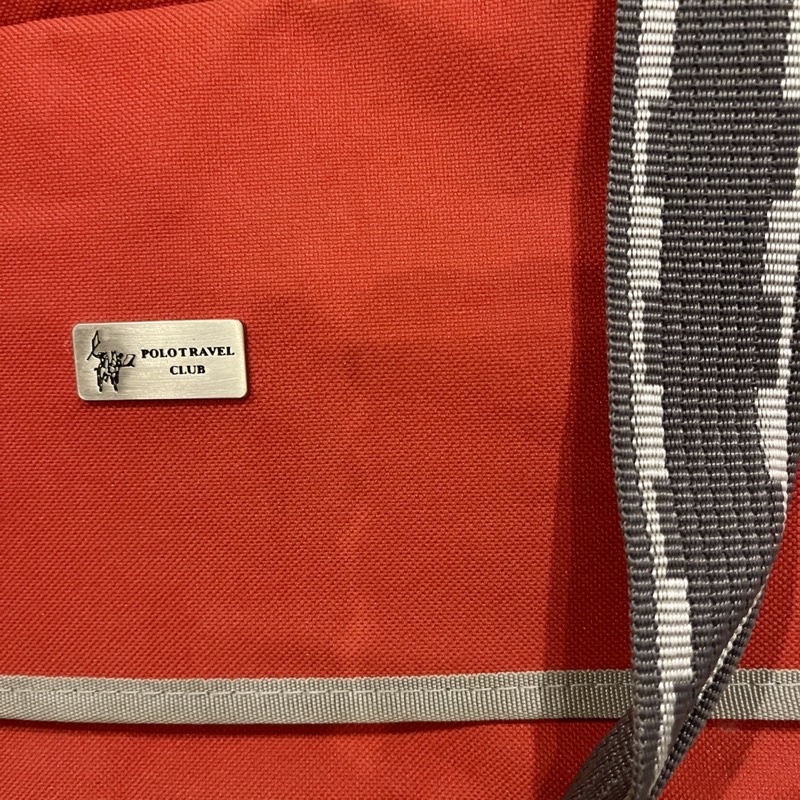 polo-travel-club-กระเป๋าเดินทาง-สีแดง-ของแท้-แบบถือ-หิ้วขึ้นเครื่อง