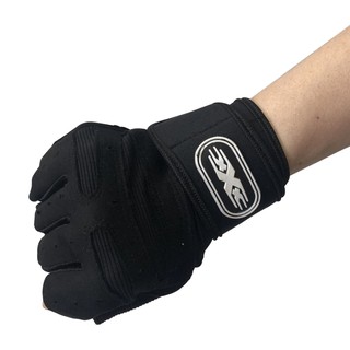 ภาพหน้าปกสินค้าถุงมือฟิตเนส ถุงมือออกกำลังกาย ถุงมือยกน้ำหนัก ถุงมือยกเวท Fitness Glove Sports Gloves สีดำ ที่เกี่ยวข้อง