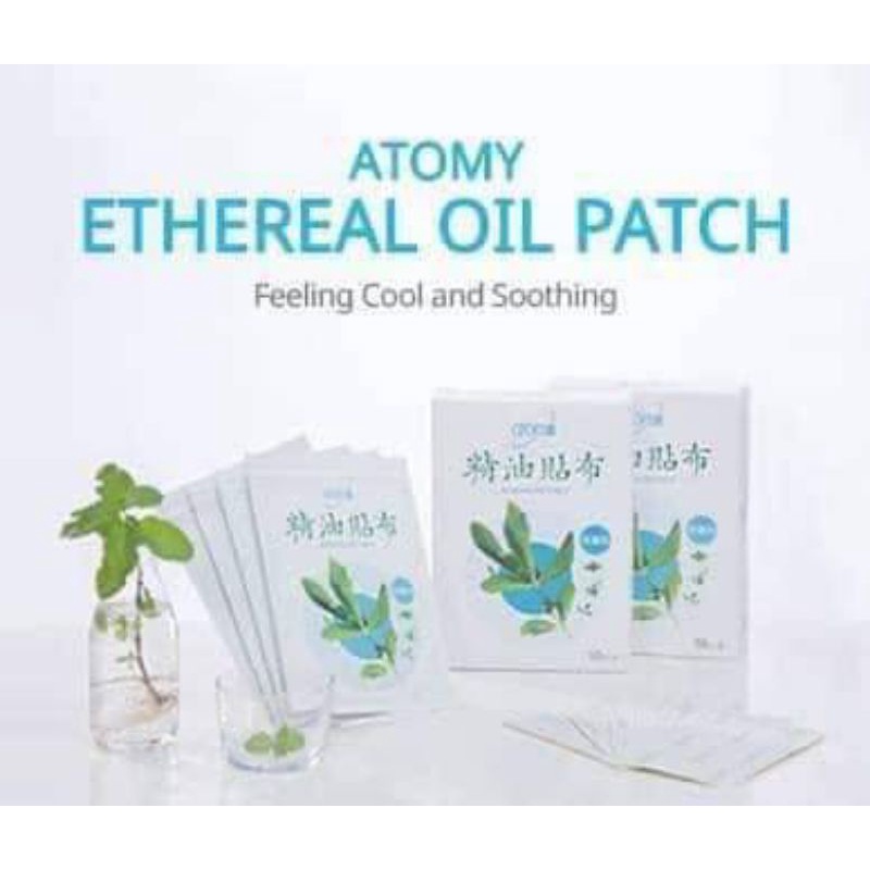 ภาพหน้าปกสินค้าแผ่นแปะแก้ปวด ( Atomy ethereal oil patch.)