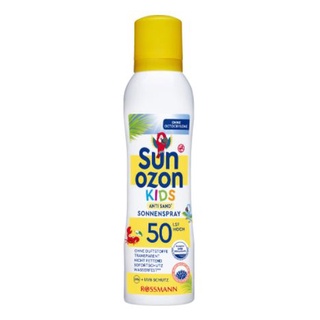 กันแดดแบบสเปร์ เด็กและทารก Sunozon Kids Anti Sand LSF 50