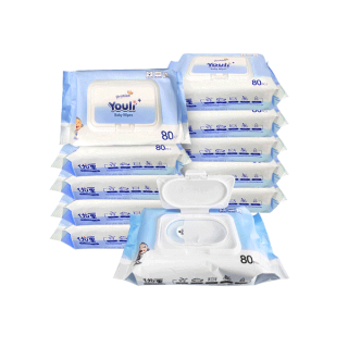 ลด10% โค้ด DDXDECW4 【ยกลัง 20 แพ็ค】YOULI ทิชชู่เปียก Premium 1600ชิ้น ทิชชูเปียกด็ก Baby Wipes