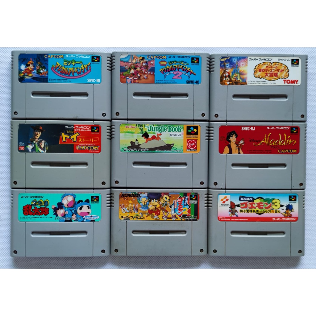 ภาพหน้าปกสินค้าตลับเกมเก่า Super Famicom แท้ จากร้าน happyphone บน Shopee