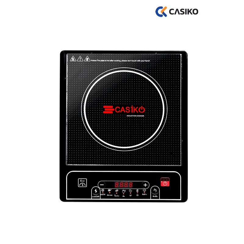 casiko-เตาแม่เหล็กไฟฟ้า-1500-วัตต์-รุ่น-ic-1500-พร้อมหม้อสแตนเลส-3-ลิตร-เตาแม่เหล็ก-ไฟฟ้า