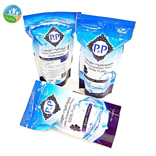 ภาพขนาดย่อของภาพหน้าปกสินค้าคอลลาเจนผง P&P 100g. จากร้าน puandinfah.official บน Shopee