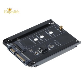 อะแดปเตอร์เคส Cy B+M ซ็อกเก็ต 2 M.2 Ngff (Sata) Ssd To 2.5 Sata สําหรับ 2230/2242/2260/2280 มม. M2 Ssd