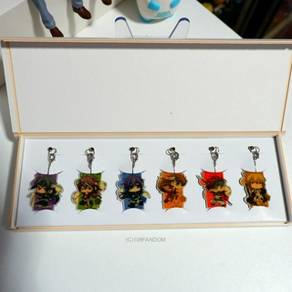 🌟Hakuouki Battle Ver. Charm Set "Otomate Hakuouki Summer Market 2011" ฮาคุโอกิ