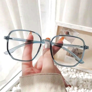 แว่นตาย้อนยุคผู้ชายและผู้หญิงแว่นตาสายตาสั้นแว่นตาแบนแว่นตากรอบ