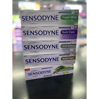 Sensodyne With Fluoride (160 g) เซ็นโซดายน์ ผสมฟลูออไรด์ มี 5 สูตร