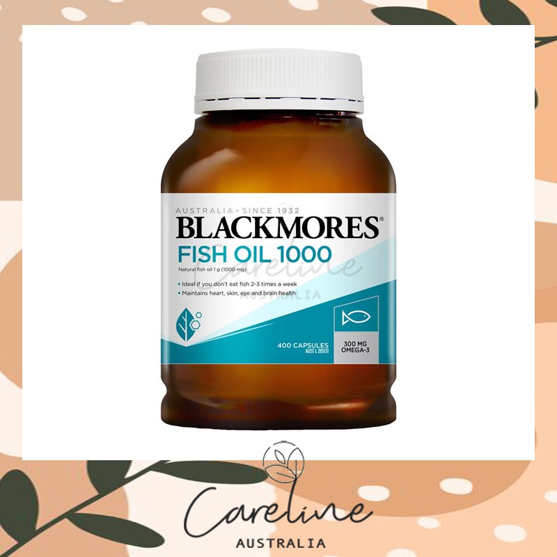 แพ็คเกจใหม่-blackmores-fish-oil-1000mg-400-แคปซูล-แบลคมอร์ส-น้ำมันปลา