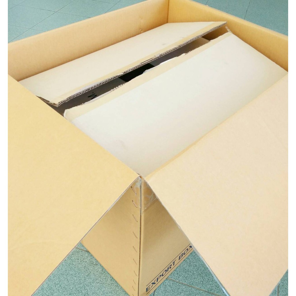 ภาพสินค้ากล่องลัง กล่องขนย้าย เก็บของ กล่องขนของ กล่องกระดาษลูกฟูก  กล่องหนา 3 ชั้น มือ2 สภาพดี แข็งแรง พร้อมใช้งาน จากร้าน bpk_kk บน Shopee ภาพที่ 2