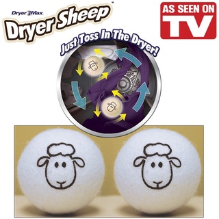 ลูกบอลซักผ้า Washing Ball Dryer Sheep รุ่น Dryer Sheep-20Nov-J1