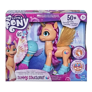 My Little Pony: A New Generation Movie Sing N Skate Sunny Starscout - ของเล่นรีโมทคอนโทรลขนาด 9 นิ้ว, 50 ปฏิกิริยา