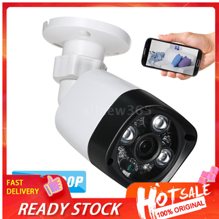 allnew365☆1080P HD POE IP Camera 2.0MP 4mm 1/3" CMOS H.264 P2P Onvif 3 Array IR Lamps Ni