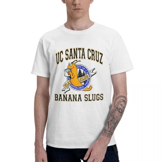 เสื้อยืดแขนยาว คอกลม ผ้าฝ้าย ลาย Vincent Vega Pulp Fiction UC Santa Cruz Banana สําหรับผู้ชาย WE564RET36078