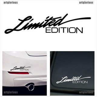 【artglorious】LIMITED Edition สติกเกอร์ไวนิล สําหรับติดตกแต่งหน้าต่างรถยนต์