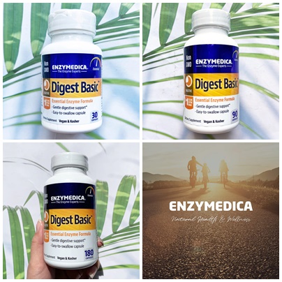 (Enzymedica®) Digest Basic Essential Enzyme Formula 30, 90 or 180 ...