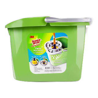 โปรโมชั่น : ส่งฟรี Scotch-Brite® สก๊อตช์-ไบรต์® ถังบิดม็อบ Twist Mop Bucket Green