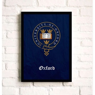 โปสเตอร์ภาพวาดผ้าใบ รูปโลโก้โรงเรียนโลก ชื่อดัง และ Ivy League Harvard Oxbridge Yale University สไตล์โมเดิร์น สําหรับตกแต่งผนัง ร้านหนังสือ โรงเรียน