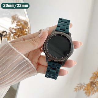สินค้า สายนาฬิกาข้อมือเรซิ่น สีแคนดี้ สําหรับ Samsung Watch 4/5 40 44 มม. Watch 5 Pro 45 มม. Galaxy Watch 4 Classic 42 46 มม.