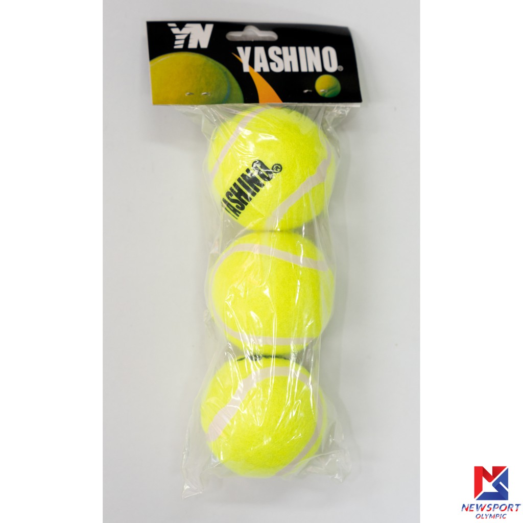 ราคาและรีวิวลูกเทนนิสถุง ลูกเทนนิสซ้อม YASHINO (แพ็ค3ลูก)