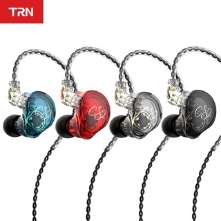 สินค้า TRN Hi-FI 1DD Dynamic Earphone CS2 HIFI Bass Earbuds Running Sport Wired Earphones Games Headphone For KZ EDX TA1 BA15 ST1 MT1