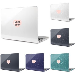 เคสโทรศัพท์มือถือแบบใส ประดับคริสตัล วิบวับ สําหรับ MacBook Pro Air M2 M1 A2681 A2338 A2337 A2179 Pro13 14 16 M1 2021 A2442 A2485 A1708 A1706 A2251 A2159