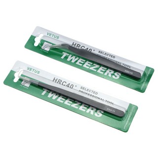 Tweezers แหนบ ปากคีบ ปากหนีบ ปลายแหลมคุณภาพสูง ป้องกันไฟฟ้าสถิต